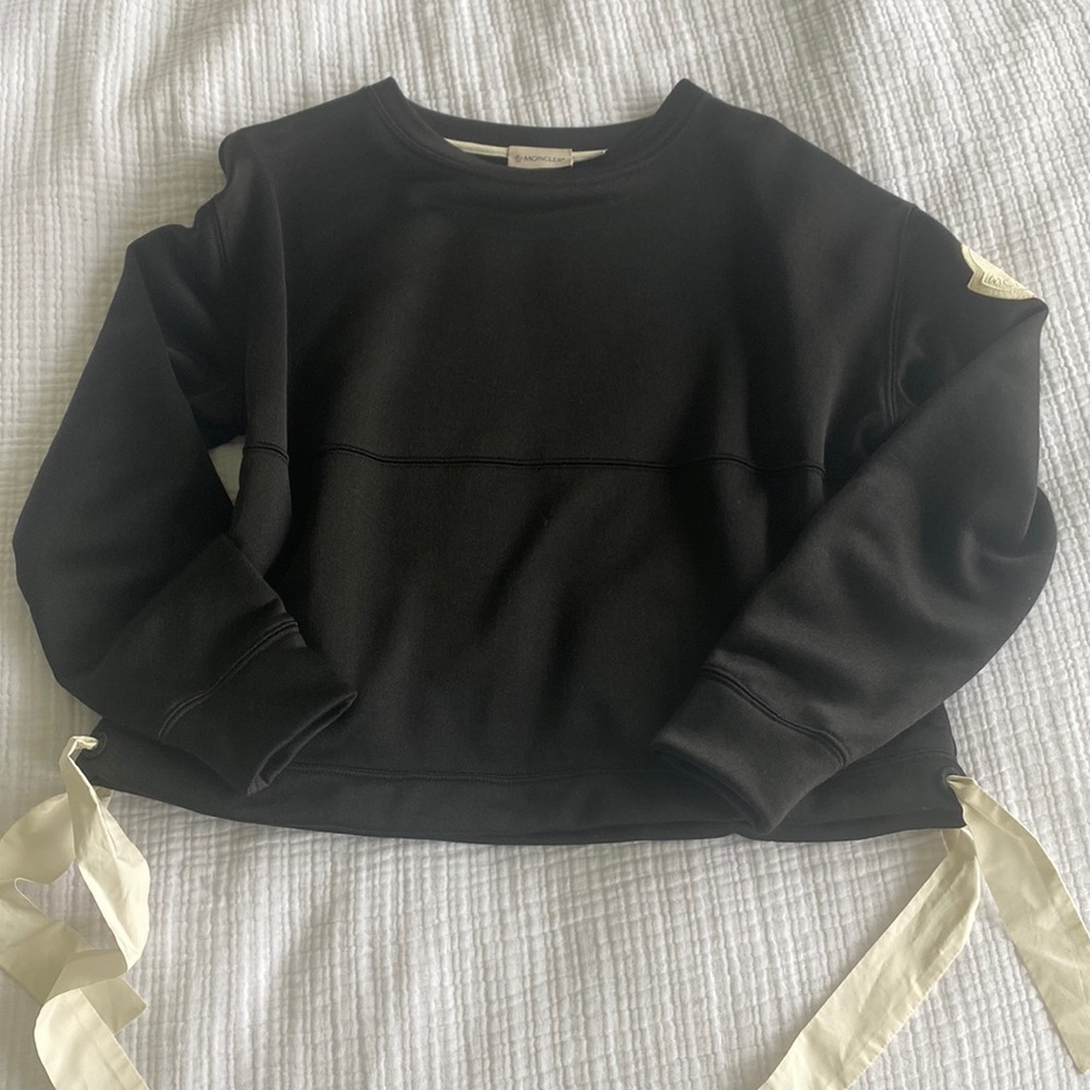Moncler Ribbon Crewneck Sweatshirt